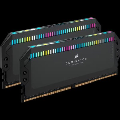 CORSAIR DDR5  Dominator Platinum RGB - 32 Go (2 x 16 Go) 6400 MHz - CAS 32