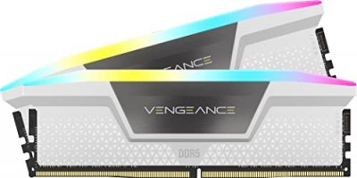 CORSAIR DDR5  Vengeance RGB Blanc - 32 Go (2 x 16 Go) 6000 MHz - CAS 36