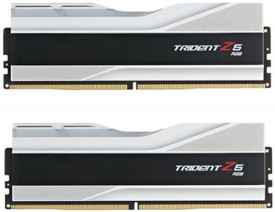 G.SKILL DDR5  Trident Z5 RGB Argent - 32 Go (2 x 16 Go) 5600 MHz - CAS 40