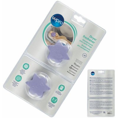 WPRO DDS102 - &Eacute;toiles parfum&eacute;es pour s&egrave;che-linge - Senteur Lavande  484000008549