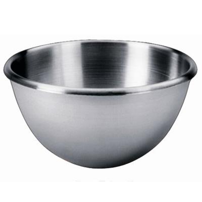 DE BUYER  -3372.24 -bassine 1/2 spherique inox &oslash; 24cm, Blanc