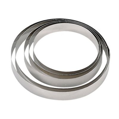 DE BUYER  -3989.06 -cercle collectivite inox ht 45 Argent Diam&egrave;tre 6