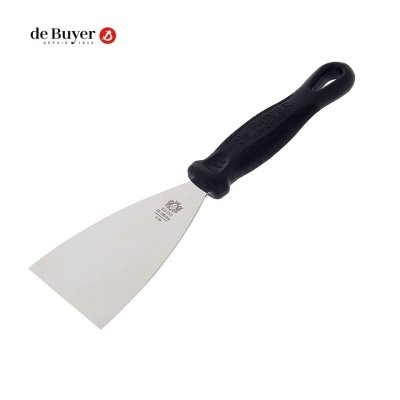 DE BUYER  -4233.01 -spatule triangle fkofficium larg 8cm, Argent