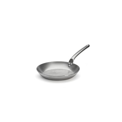 DE BUYER  -5130.28 -poele tole blanche q.froide inox riv.28