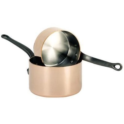 INOCUIVRE De buyer casserole cuivre inox et fonte - &oslash; 20 cm DEB3011246460203