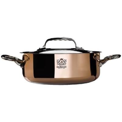DE BUYER  Prima Matera Cooking Pot 28 Cm Dor&eacute;