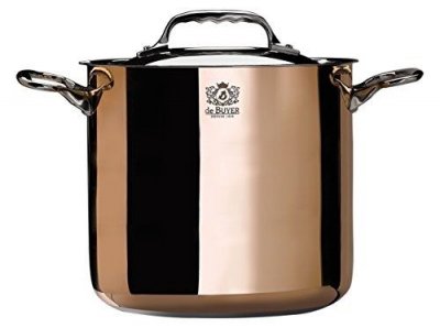 De Buyer Prima Matera Saucepot Extra High 20 Cm Ind Argent&eacute;