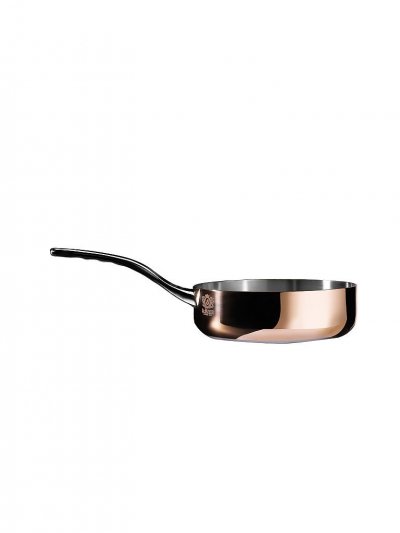 DE BUYER  Prima Matera Saut&eacute; Pan 16 Cm Straight Induction Marron