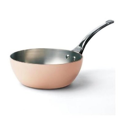 DE BUYER  Sauteuse bomb&eacute;e cuivre Prima Matera induction - &oslash; 20 cm