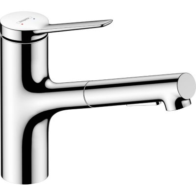 HANSGROHE De cuisine 150 avec douchette extractible 2 jets, sbox chrom&eacute;