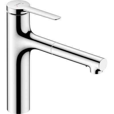 HANSGROHE De cuisine 160 avec douchette extractible 2 jets, sbox chrom&eacute;