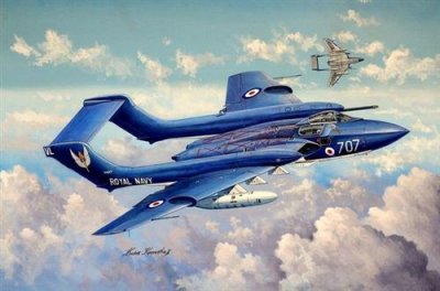TRUMPETER De Havilland Dh.110 Sea Vixen Faw.2 - 1:48e - 