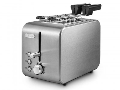DELONGHI De'Longhi CTX 2203 - Grille-pain - 2 tranche - 2 Emplacements - argent