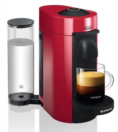 DELONGHI De'Longhi Nespresso VertuoPlus ENV150R - Machine &agrave; caf&eacute; - rouge