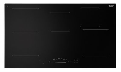DELONGHI De&rsquo;Longhi PIN 95 plaque Noir Int&eacute;gr&eacute; 90 cm Plaque avec zone &agrave; induction 5 zone(s)