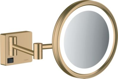 HANSGROHE De rasage avec &eacute;clairage led addstoris, bronze bross&eacute;