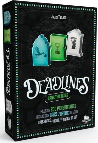DEBACLE JEUX Deadlines Jeu de Soci&eacute;t&eacute; de 200 Cartes