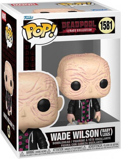 FUNKO FOB Deadpool 2 - Figurine POP! Deadpool 2 avec jambes de b&eacute;b&eacute; 9 cm