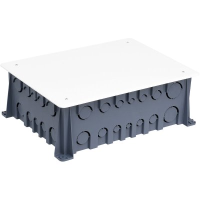 DEBFLEX  - Bo&icirc;te de d&eacute;rivation jaune pour comble, 300x300x95 mm