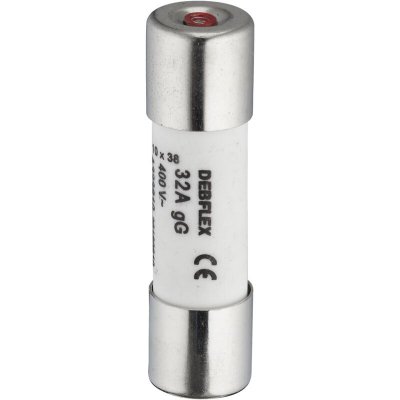 DEBFLEX  - fusible avec voyant 10,3X38 32A 400V sachet de 3