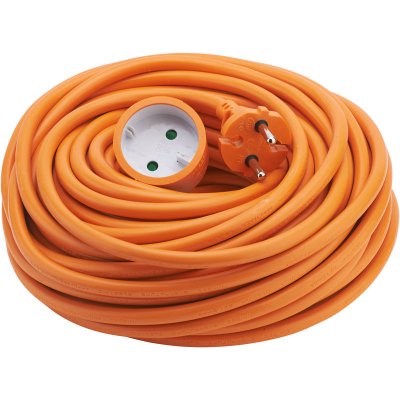 DEBFLEX  - rallonge jardin 2P 16A 2X1,5 MM&sup2; HO5VV-F 25M orange - Orange