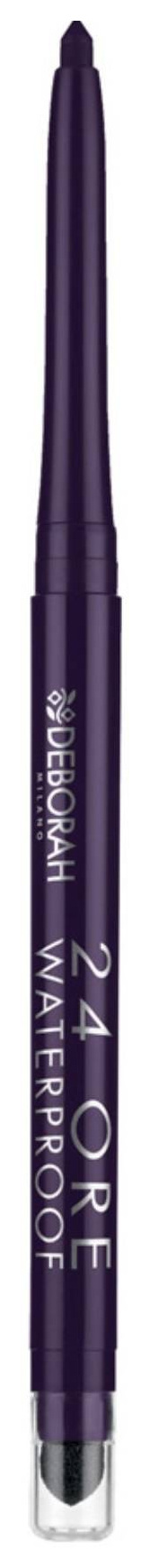 DEBORAH  Crayons Yeux 24STD &Eacute;tanche Nouveau, Violet, 1 Unit&eacute;