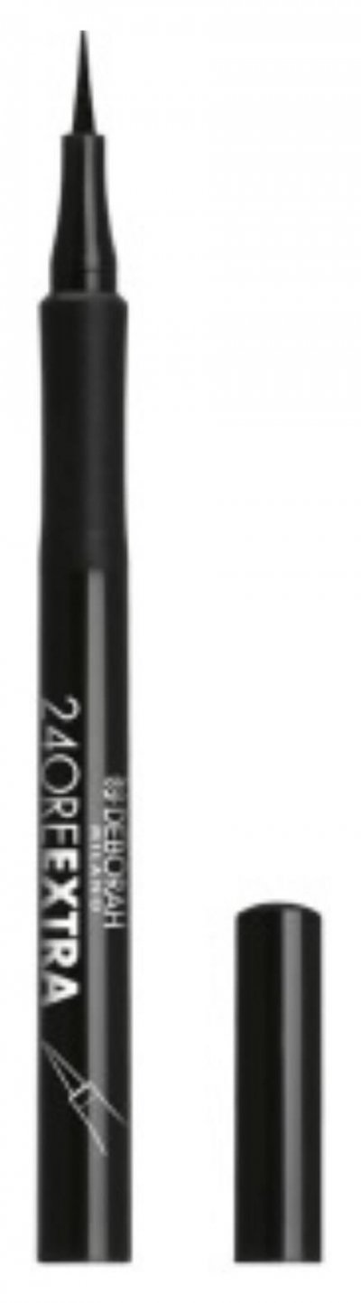 DEBORAH  Milano 24ORE Extra Slim Felt Tip Waterproof Eyeliner - Black