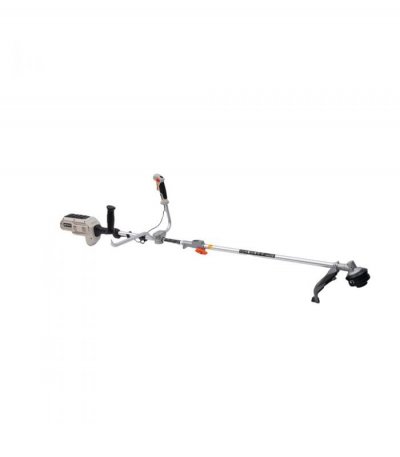 DAEWOO D&eacute;broussailleuse &agrave; batterie 62V  avec lame 3 dents et fil 2,3mm - DALST62BL-16W 