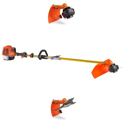 BOUDECH D&eacute;broussailleuse multifonction 5 en 1 essence thermique 62cc