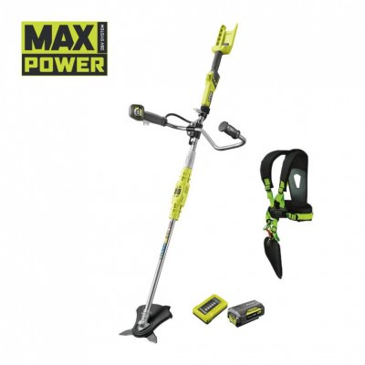 RYOBI D&eacute;broussailleuse  36V Max Power - 1 batterie 4.0Ah - 1 chargeur - RBC36X26BG2-140