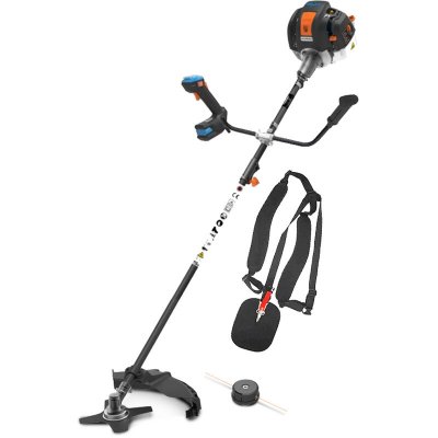LAWNMASTER D&eacute;broussailleuse thermique 31cc avec d&eacute;marrage &eacute;lectrique 