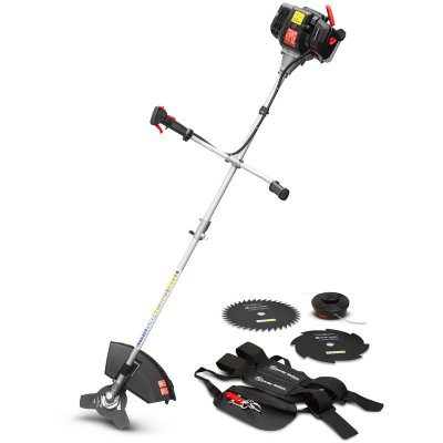 ELEM GARDEN TECHNIC D&eacute;broussailleuse thermique 52cc - bobine + 3 lames - elem garden