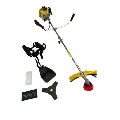 NEMURA D&eacute;broussailleuse thermique 52cm3 + bobine, disque et harnais