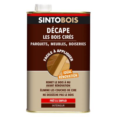 SINTO D&eacute;capant cire extra-fort bidon 1 litre 