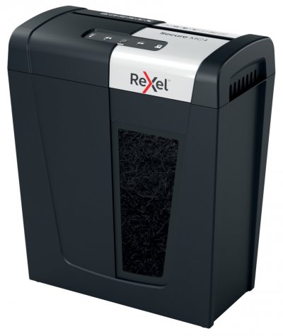 REXEL D&eacute;chiqueteuse de papier &agrave; micro-coupe Whisper-Shred Secure MC4
