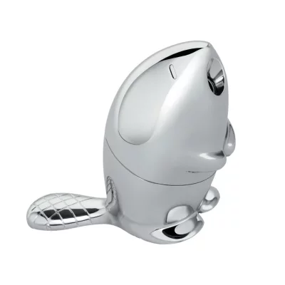 ALESSI Declikdeco - taille-crayon argent&eacute; en zamac riu 