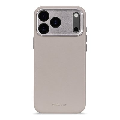 DECODED  Coque En Cuir Magsafe Iphone 17 Pro Max Solid Clay