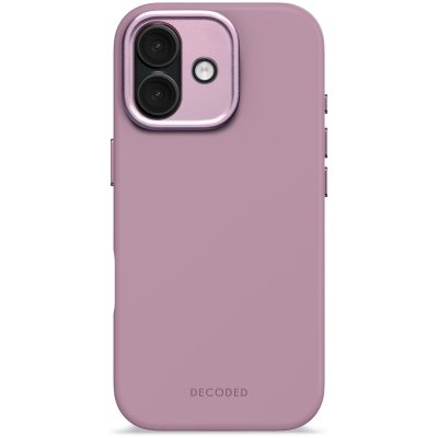 DECODED  Coque MagSafe en Silicone pour iPhone 17 Antimicrobienne Rose