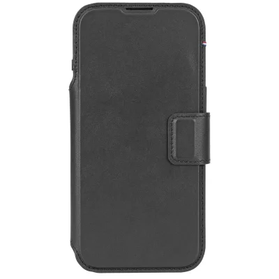 DECODED  Portefeuille d&eacute;tachable 2 en 1 en cuir MagSafe Apple iPhone Air - Noir