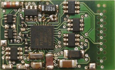 TAMS ELEKTRONIK D&eacute;codeur de locomotive 41-03334-01-C LD-G-33 plus sans c&acirc;ble, avec connecteur