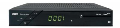 CGV D&eacute;codeur TNT et Satellite  ESat HD-W3 avec Carte HD Fransat