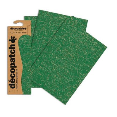  Decopatch Pochette 3 Feuilles Identiques Ref 445