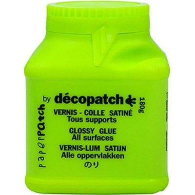CLAIREFONTAINE D&eacute;copatch - pot de vernis colle paperpatch 180g fr/en/nl/jp, pp150ao