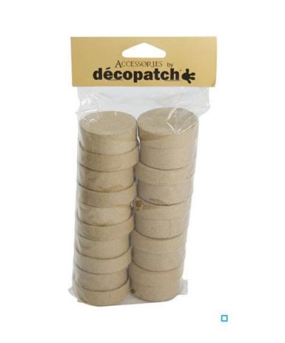 DéCOPATCH Decopatch Set 10 Petites Bo&icirc;tes Rondes