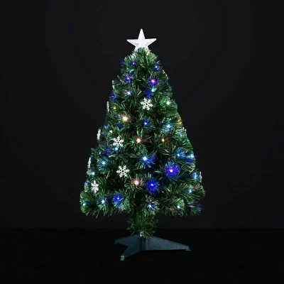 D&eacute;coration Lumineuse Arbre Vilnius 90 cm Multicolore - G&eacute;n&eacute;rique