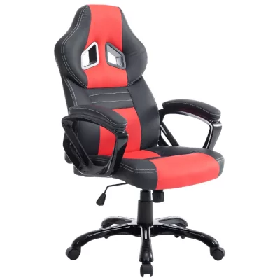 DECOSHOP26  Fauteuil Gaming - Noir Rouge