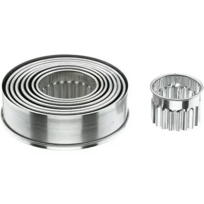 LACOR D&eacute;coupoir Rond Cannel&eacute; De 9 Emporte Pi&egrave;ces Inox - 