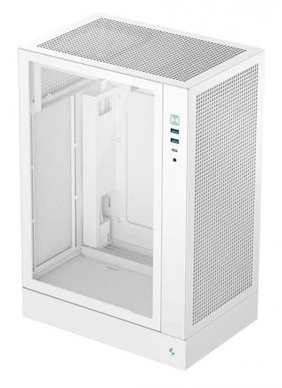 DEEPCOOL  CH170 PLUS WH Midi Tower Blanc - Neuf