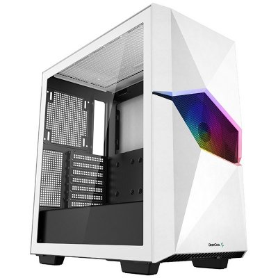 DEEPCOOL  Cyclops ARGB Mid Tower Verre Tremp&eacute; USB 3.2 Blanc