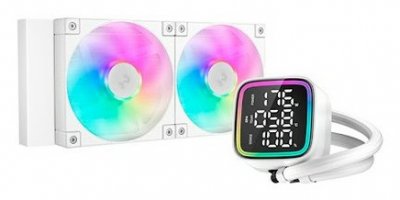 DEEPCOOL  LD240 Processeur Kit watercooling 12 cm Blanc 1 pi&egrave;ce(s)